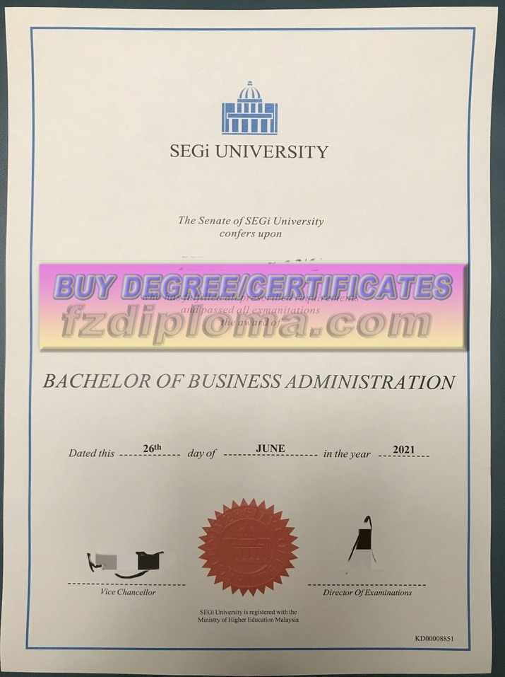 How to Create a Fake SEGi University Degree: A Step-by-Step Guide