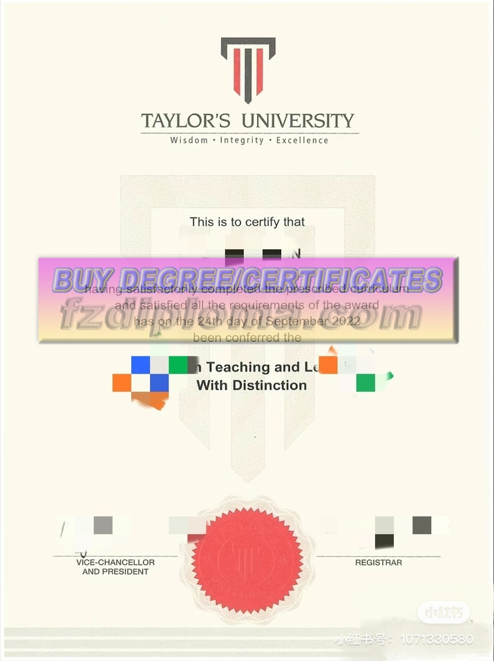 How to Create a Fake Taylor’s University Degree: A Step-by-Step Guide