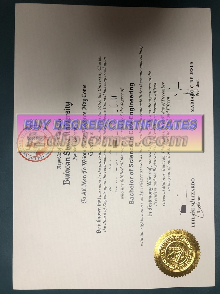 Best Fake Bulacan State University Degree: The Ultimate Guide