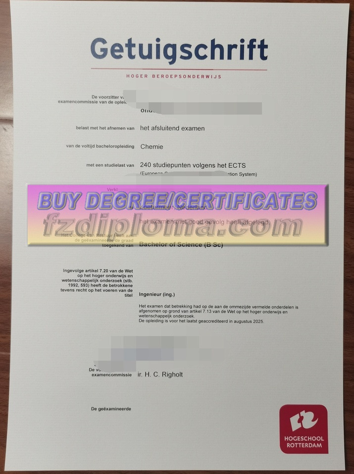 Best Fake Rotterdam University of Applied Sciences Degree: How to Get the Most Authentic One