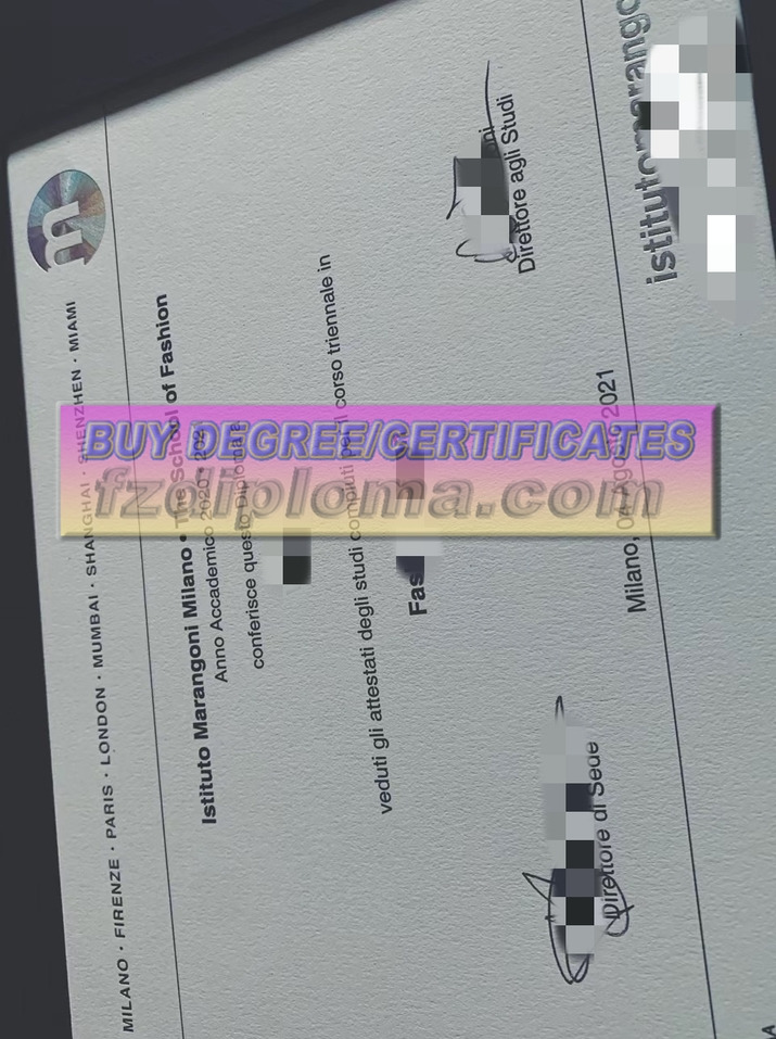 Buy Fake Istituto Marangoni Diploma: Is It Worth the Risk?