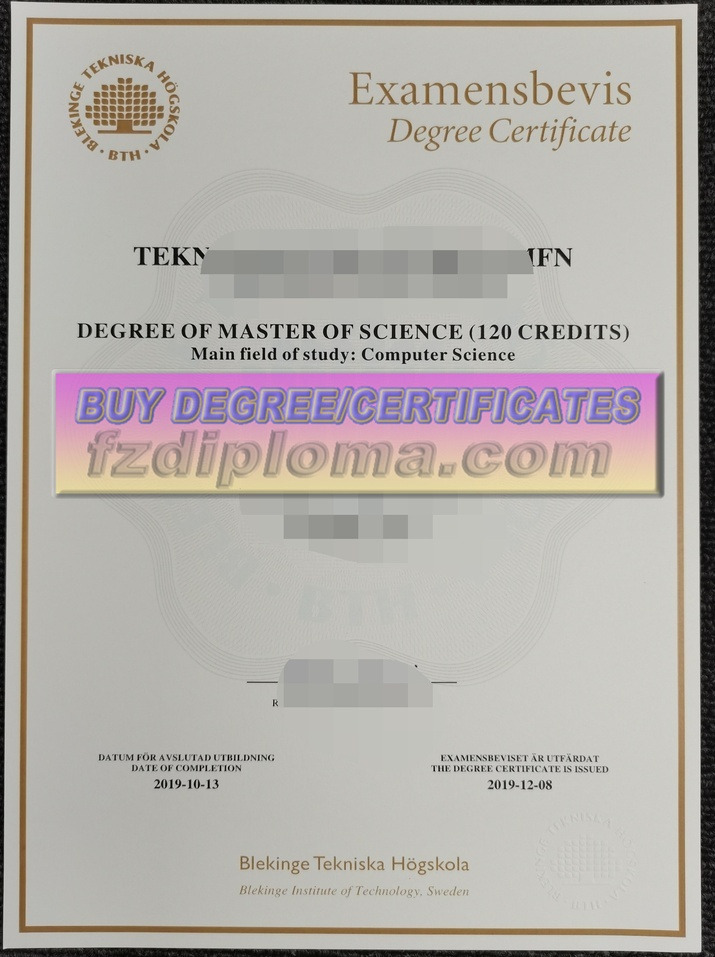 How to Copy a Blekinge Institute of Technology Degree: A Step-by-Step Guide