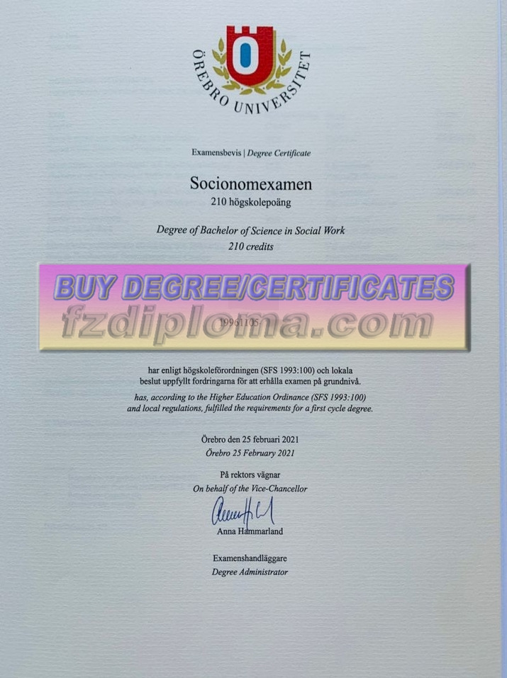 How to Copy a Fake Orebro University Diploma: A Step-by-Step Guide
