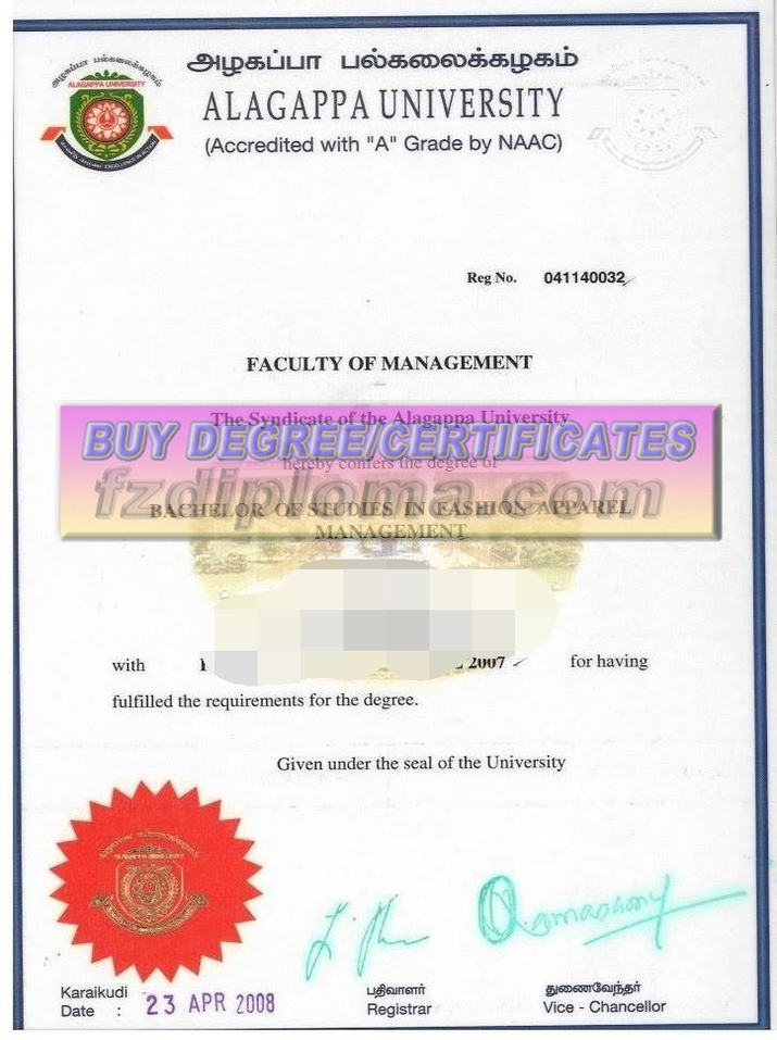 How to Buy a Fake Alagappa University Degree: Step-by-Step Guide