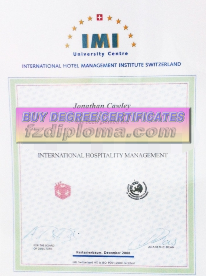 How to Buy a Fake International Hotel Management Institute (IHMI) Degree: A Step-by-Step Guide