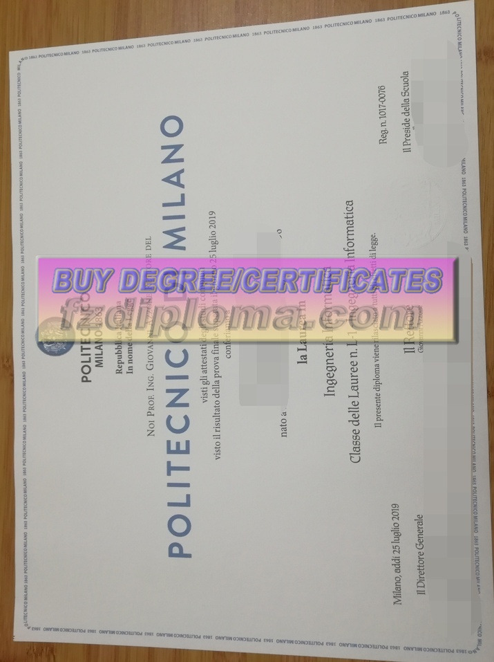 How to Buy a Fake Politecnico di Milano Degree: A Step-by-Step Guide