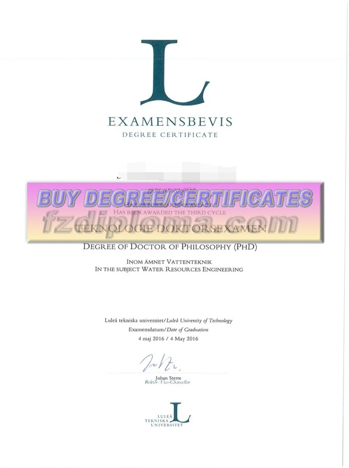How to Create a Fake Luleå University of Technology Degree: Step-by-Step Guide