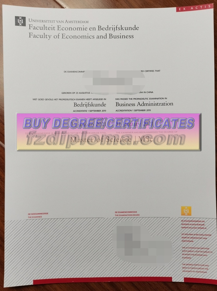 How to Create a Fake University of Amsterdam Diploma: Step-by-Step Guide