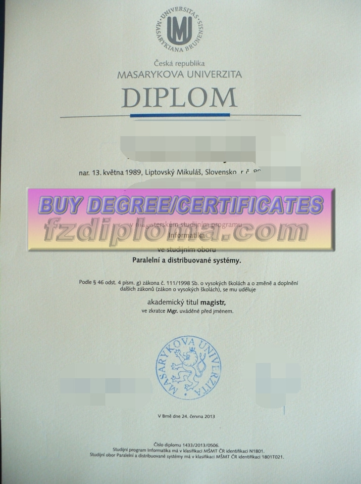 How to Order a Fake Masaryk University Degree: A Step-by-Step Guide