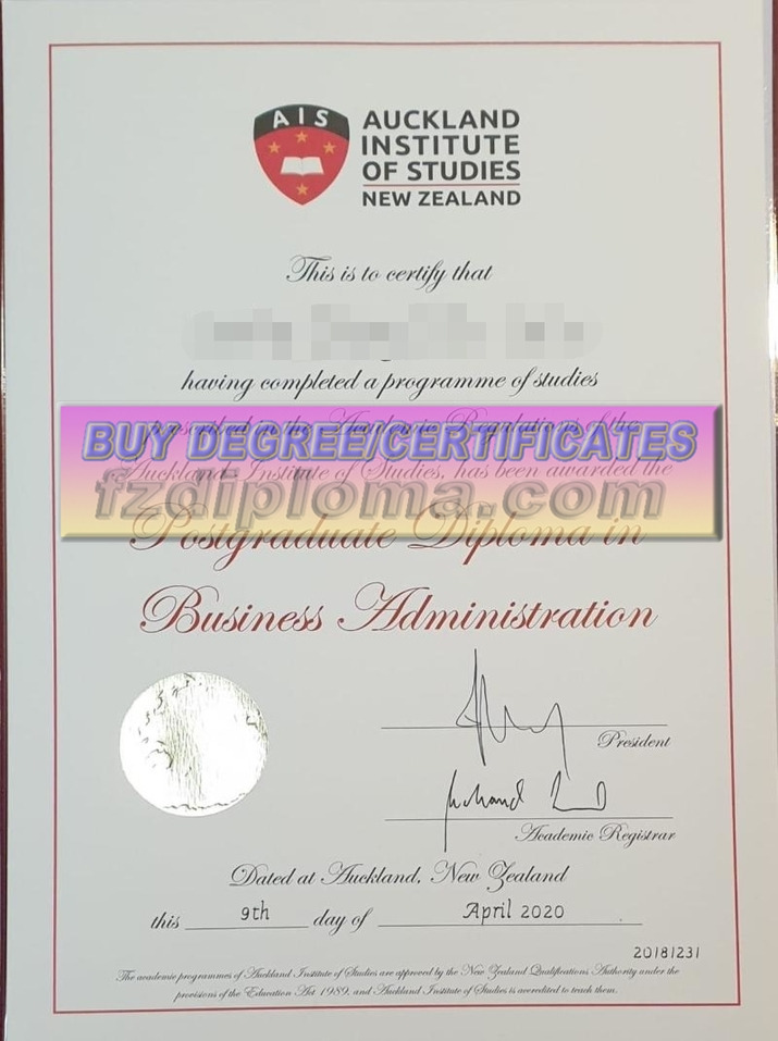 Is It Possible to Buy a Fake New Zealand Auckland Research Institute Degree?