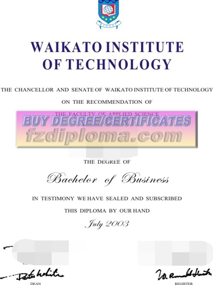 Is It Possible to Buy a Fake Waikato Institute of Technology Degree?