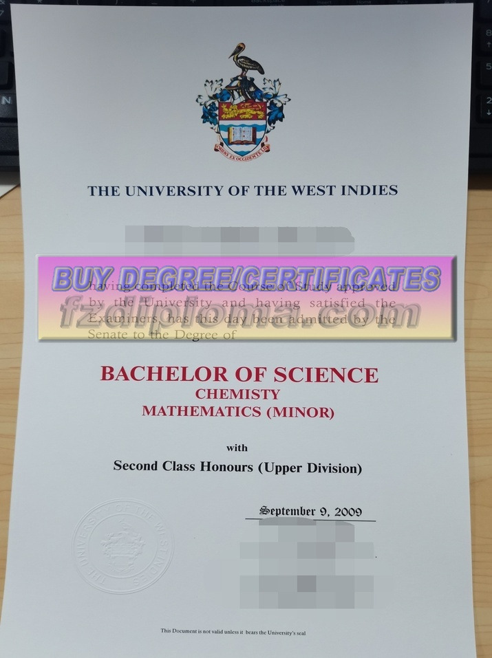 Crafting a Believable "University of the West Indies" Diploma: The Art of Deception