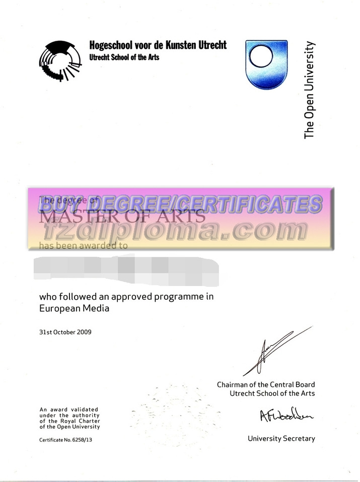 Purchase a Fake HogeSchool voor de Kunsten Utrecht Degree: Is It Worth the Risk?