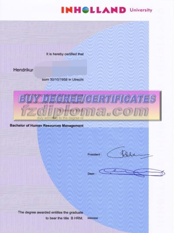 Purchase Fake INHOLLAND University Degree: Is It Worth the Risk?
