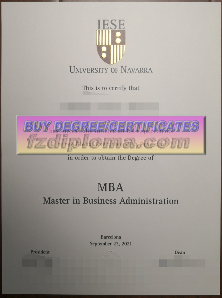 Purchase Fake University of Navarra Diploma: How to Ensure Authenticity