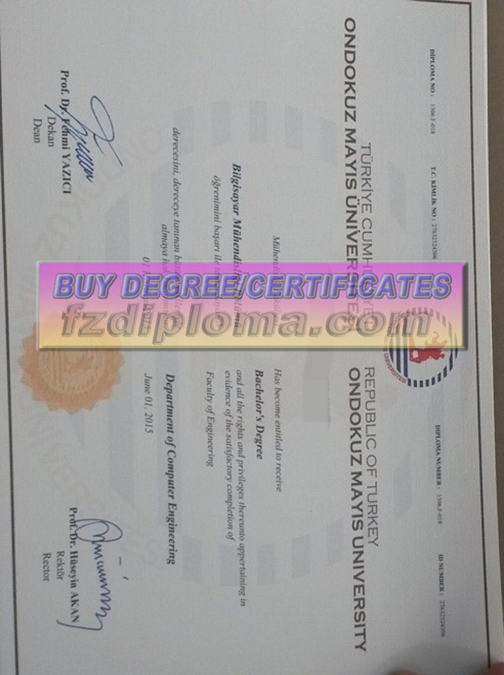 Purchase Fake On Dokuz Mayis University Diploma: A Comprehensive Guide