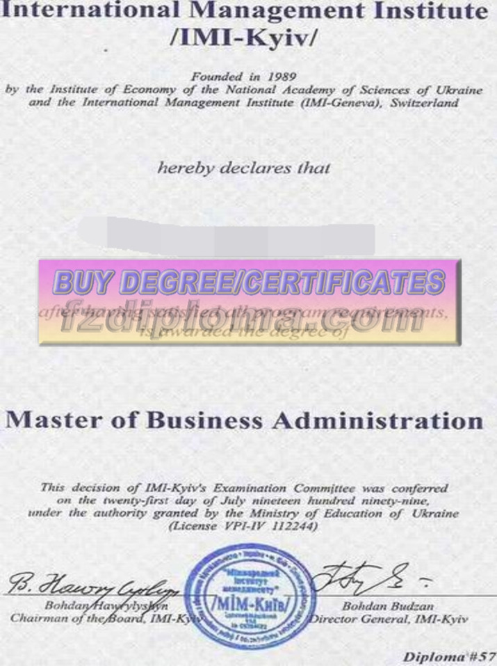 The Steps to Buy a Fake International Management Institute Degree