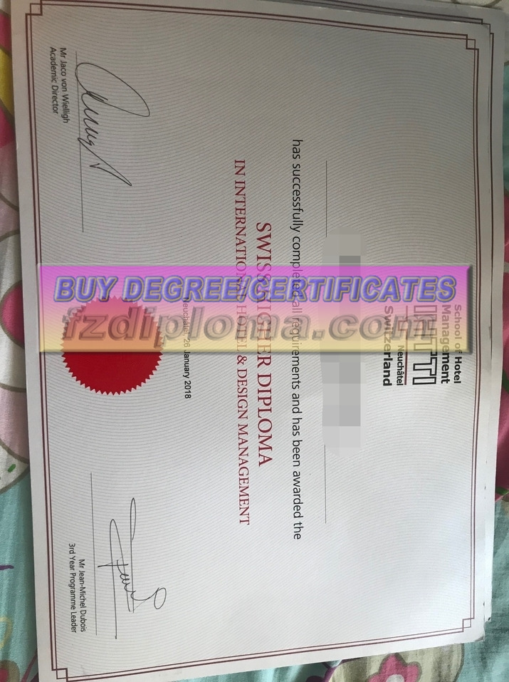 The Steps to Buy a Fake School of Hotel Management Neuchâtel, Switzerland Diploma