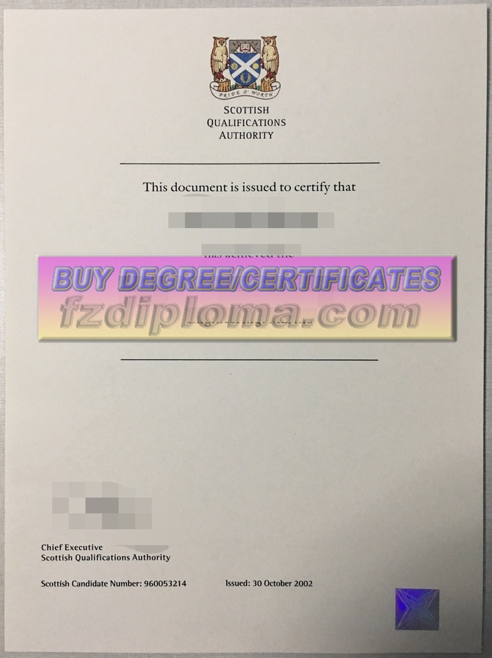 🧩 The Best Fake Scottish Qualifications Authority (SQA) Certificate: A Buyer's Guide