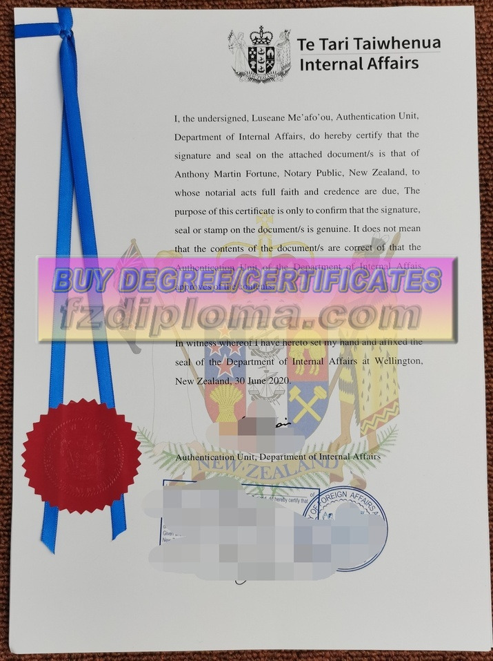 Buy Online: Department of Internal Affairs Certificate - Your Shortcut to Success