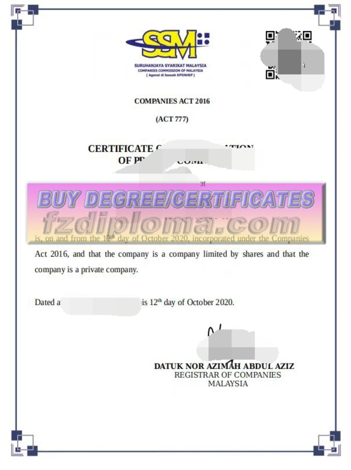 How to Buy a Fake Malaysia Business License Certificate: A Step-by-Step Guide