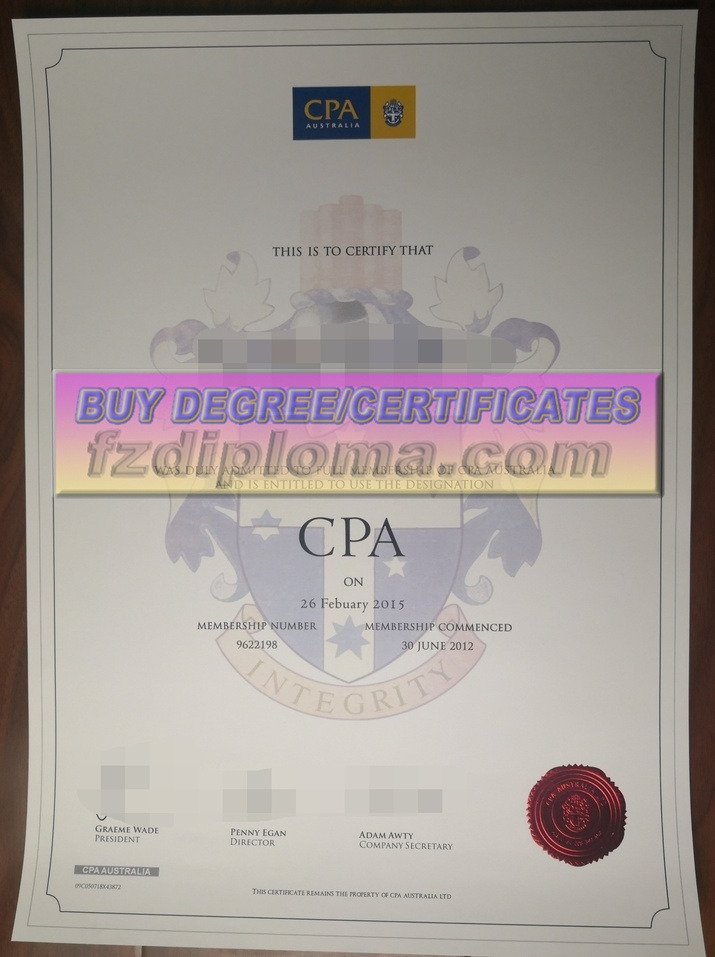 How to Order a Fake The CPA Australia Certificate: Step-by-Step Guide