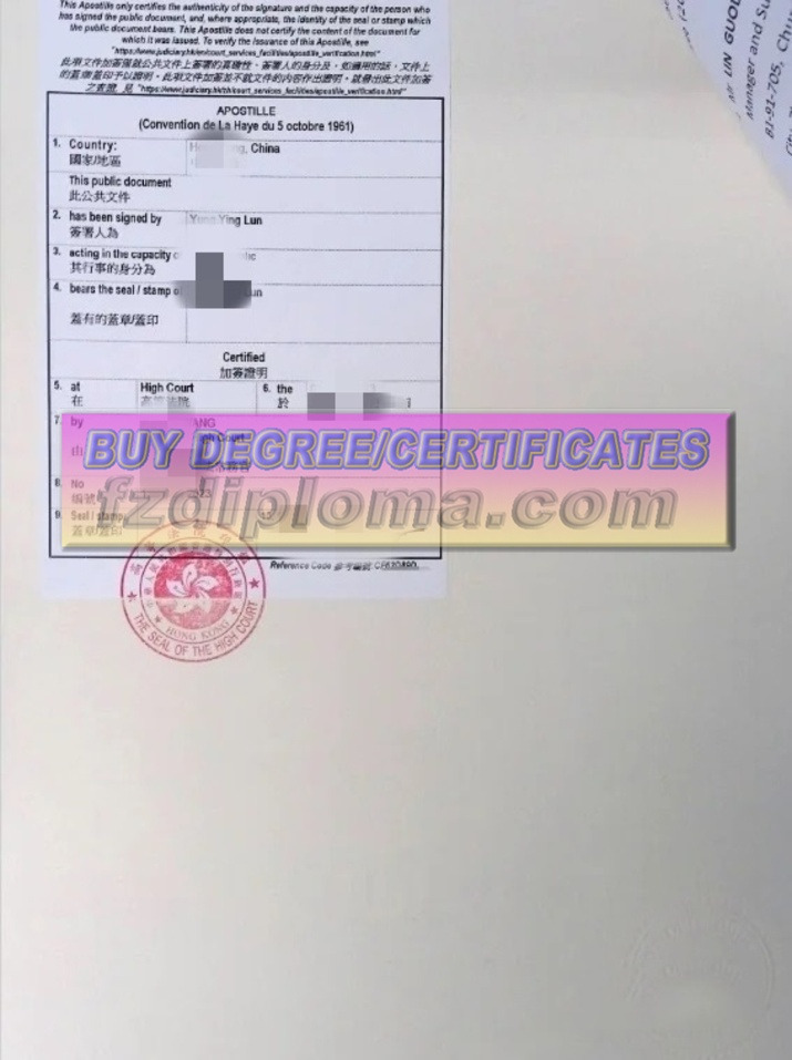 How to Purchase a Fake Hong Kong Apostille Certification: A Step-by-Step Guide