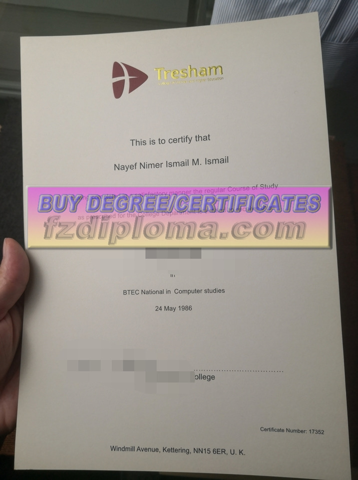 How to Purchase a Fake Tresham College Certificate: Step-by-Step Guide