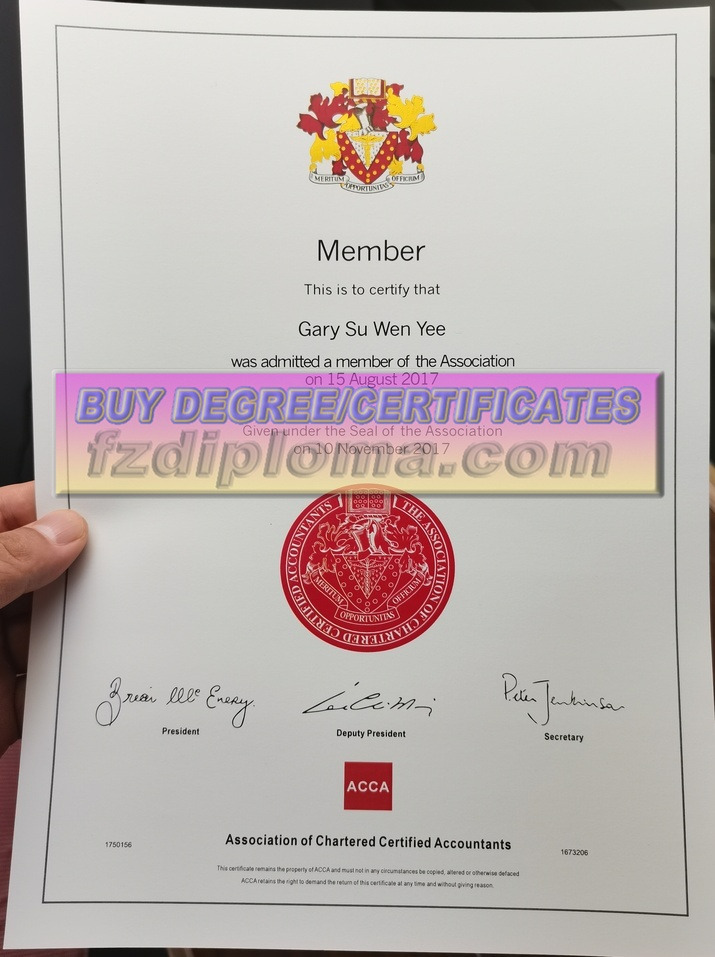 Titles: How to Make Fake ACCA Certification in 2024