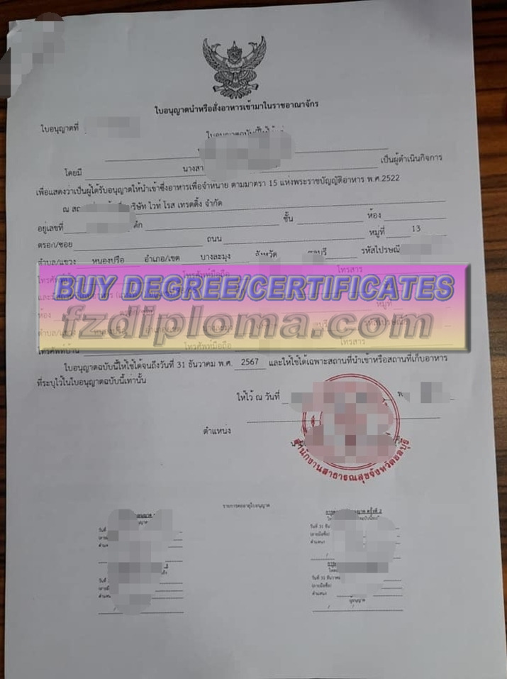 Order Thailand Food Import Permit: A Step-by-Step Guide